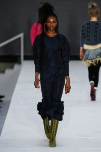 Runway at Molly Goddard RTW Fall 2022 on February 19, 2022 in London