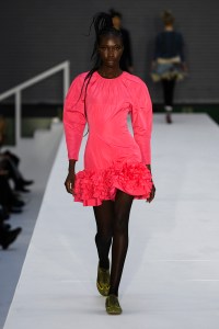 Runway at Molly Goddard RTW Fall 2022 on February 19, 2022 in London