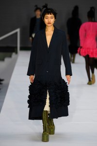Runway at Molly Goddard RTW Fall 2022 on February 19, 2022 in London