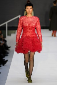 Runway at Molly Goddard RTW Fall 2022 on February 19, 2022 in London