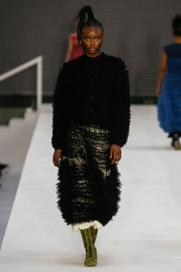 Runway at Molly Goddard RTW Fall 2022 on February 19, 2022 in London
