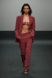Runway at Nensi Dojaka RTW Fall 2022 ​on February 19, 2022 in City.