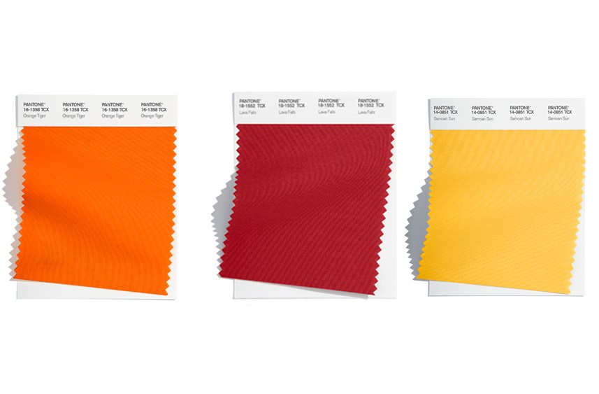 Pantone Autumn/Winter 2022/2023 NYFW Color Palette