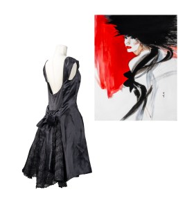 Pieces from the Didier Ludot auction.