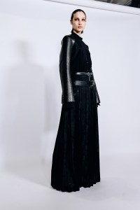 Backstage at Peter Do RTW Fall 2022