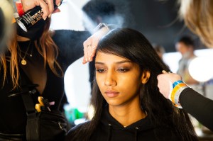 Backstage at Prabal Gurung RTW Fall 2022
