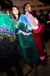 Backstage at Prabal Gurung RTW Fall 2022