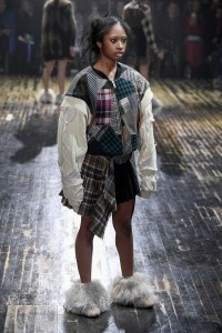 Runway at Preen by Thorton Bregazzi RTW Fall 2022 on February 21, 2022 in London