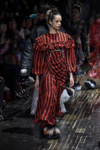 Runway at Preen by Thorton Bregazzi RTW Fall 2022 on February 21, 2022 in London