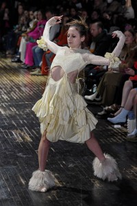 Runway at Preen by Thorton Bregazzi RTW Fall 2022 on February 21, 2022 in London
