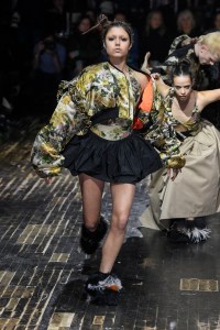 Runway at Preen by Thorton Bregazzi RTW Fall 2022 on February 21, 2022 in London