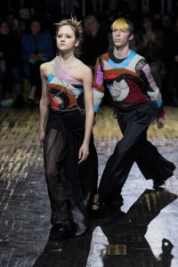 Runway at Preen by Thorton Bregazzi RTW Fall 2022 on February 21, 2022 in London