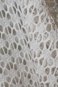 Dentelles André Laude featured organic cotton embroideries.