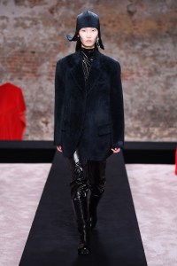 Runway at Raf Simons RTW Fall 2022 on February 21, 2022 in London