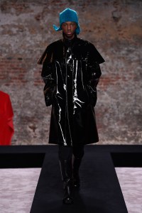 Runway at Raf Simons RTW Fall 2022 on February 21, 2022 in London