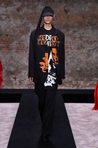 Runway at Raf Simons RTW Fall 2022 on February 21, 2022 in London