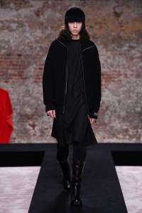 Runway at Raf Simons RTW Fall 2022 on February 21, 2022 in London