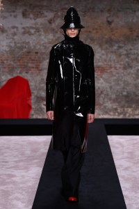 Runway at Raf Simons RTW Fall 2022 on February 21, 2022 in London