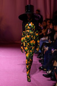 Runway at Richard Quinn RTW Fall 2022 ​on February 19, 2022 in City.