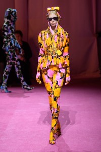 Runway at Richard Quinn RTW Fall 2022 ​on February 19, 2022 in City.