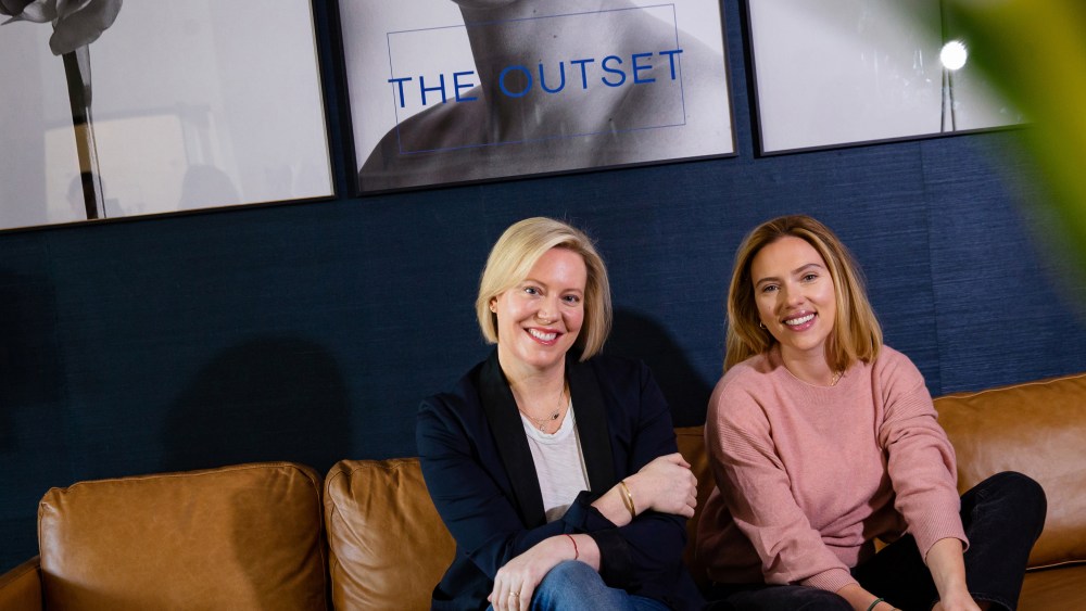 Kate Foster Lengyel and Scarlett Johansson