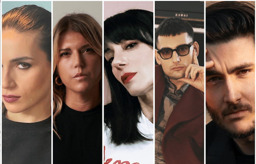 Ramona Tabita, Rebecca Baglini, Susanna Ausoni, Simone Furlan and Nicolò Cerioni.