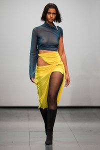 Runway at Supriya Lele RTW Fall 2022 on February 21, 2022 in London