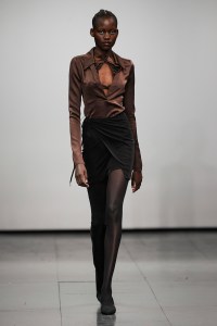 Runway at Supriya Lele RTW Fall 2022 on February 21, 2022 in London