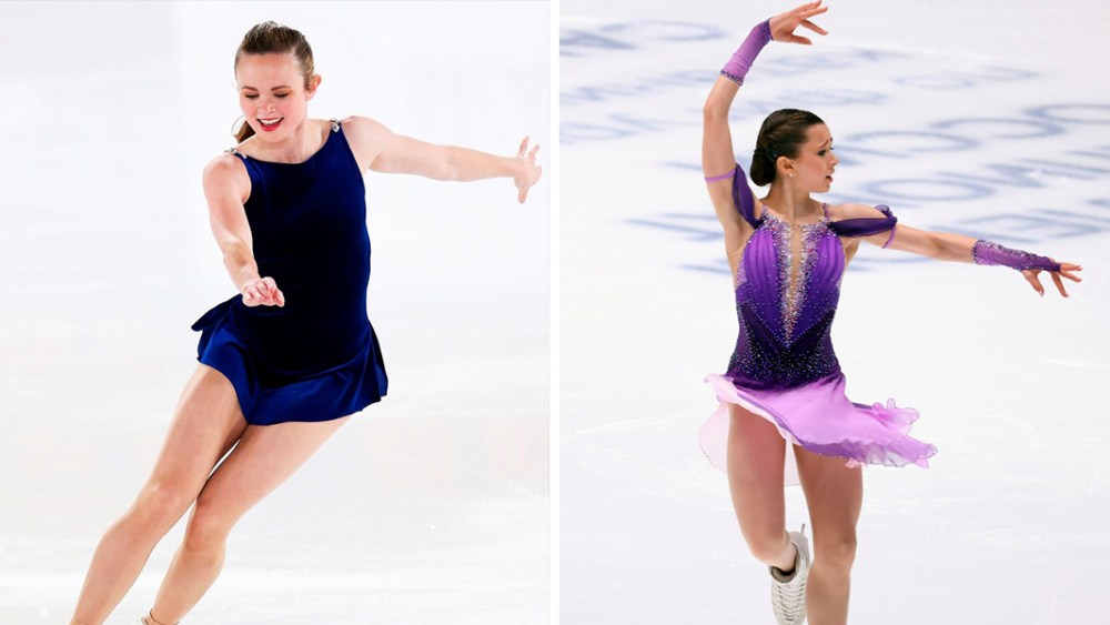 Mariah Bell and Kamila Valieva