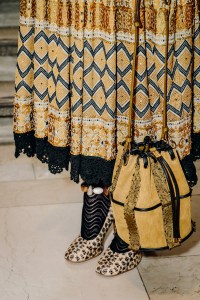 Backstage at Ulla Johnson RTW Fall 2022 ​on February 13, 2022 in New York.