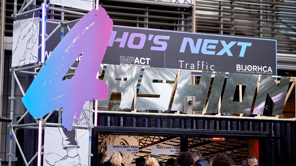 Outside Who's Next.