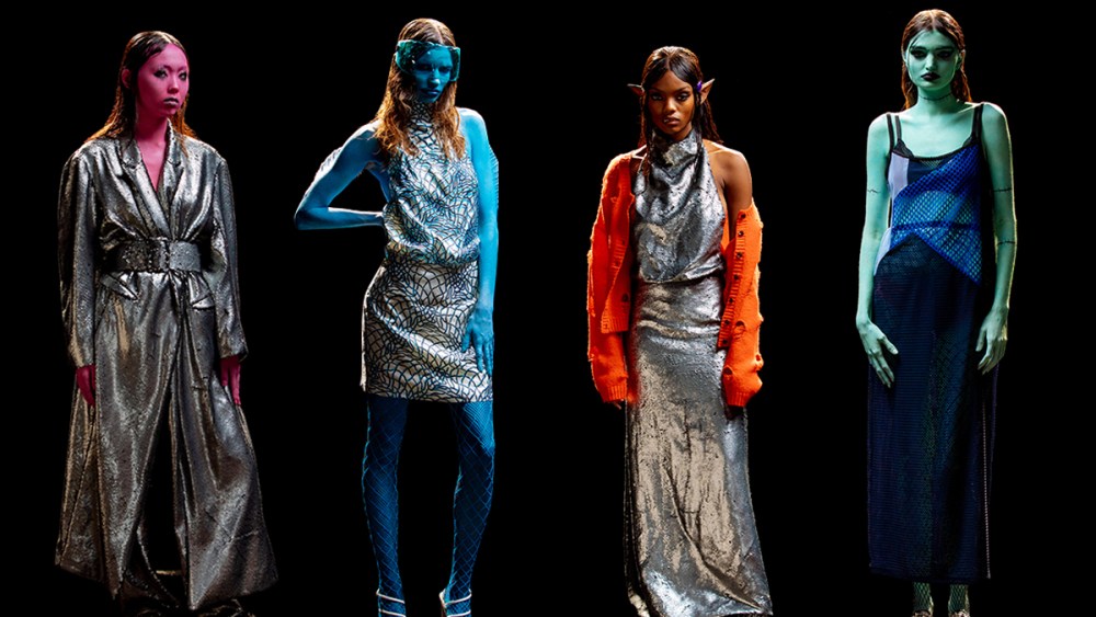 Fashion meets holograms in a Yahoo x Maisie Wilen collaboration for NYFW.