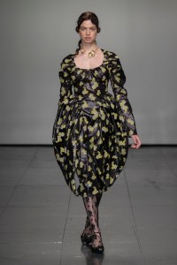 Runway at Yuhan Wang RTW Fall 2022 on February 20, 2022 in London