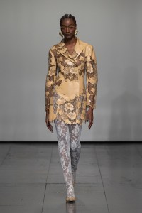 Runway at Yuhan Wang RTW Fall 2022 on February 20, 2022 in London