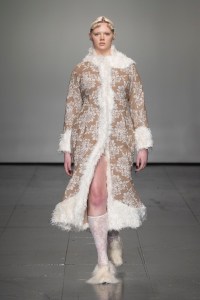 Runway at Yuhan Wang RTW Fall 2022 on February 20, 2022 in London