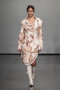 Runway at Yuhan Wang RTW Fall 2022 on February 20, 2022 in London