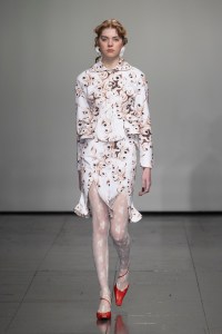 Runway at Yuhan Wang RTW Fall 2022 on February 20, 2022 in London