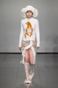 Runway at Yuhan Wang RTW Fall 2022 on February 20, 2022 in London