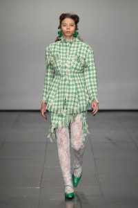 Runway at Yuhan Wang RTW Fall 2022 on February 20, 2022 in London