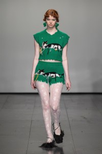 Runway at Yuhan Wang RTW Fall 2022 on February 20, 2022 in London
