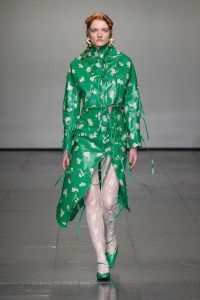 Runway at Yuhan Wang RTW Fall 2022 on February 20, 2022 in London
