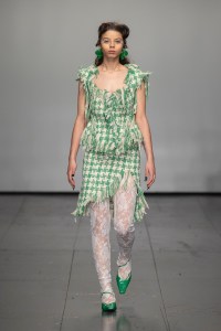 Runway at Yuhan Wang RTW Fall 2022 on February 20, 2022 in London