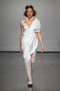Runway at Yuhan Wang RTW Fall 2022 on February 20, 2022 in London