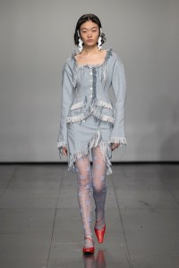 Runway at Yuhan Wang RTW Fall 2022 on February 20, 2022 in London