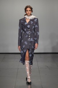 Runway at Yuhan Wang RTW Fall 2022 on February 20, 2022 in London