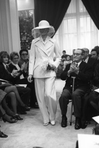 Yves Saint Laurent's Couture Spring 1970 collection.