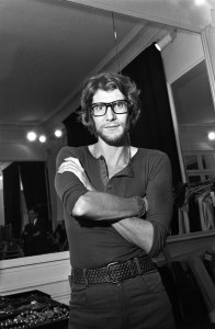 Yves Saint Laurent on July 19, 1970 in Paris, France