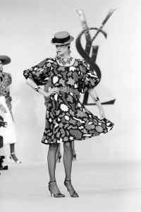 Yves Saint Laurent RTW Spring 1983 runway show.