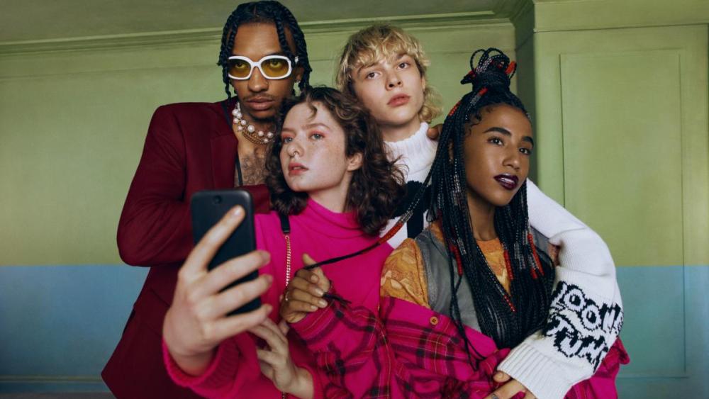A still from the Zalando campaign illustrating its new premium fashion selection.