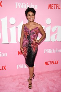 Actress Ariana DeBose attends the premiere of Netflix's "The Politician" at the DGA New York Theater on Thursday, Sept. 26, 2019, in New York. (Photo by Evan Agostini/Invision/AP)